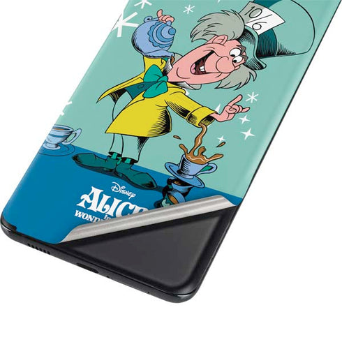 Disney Alice in Wonderland Mad Hatter Tea Party Galaxy S21 Plus 5G Skin